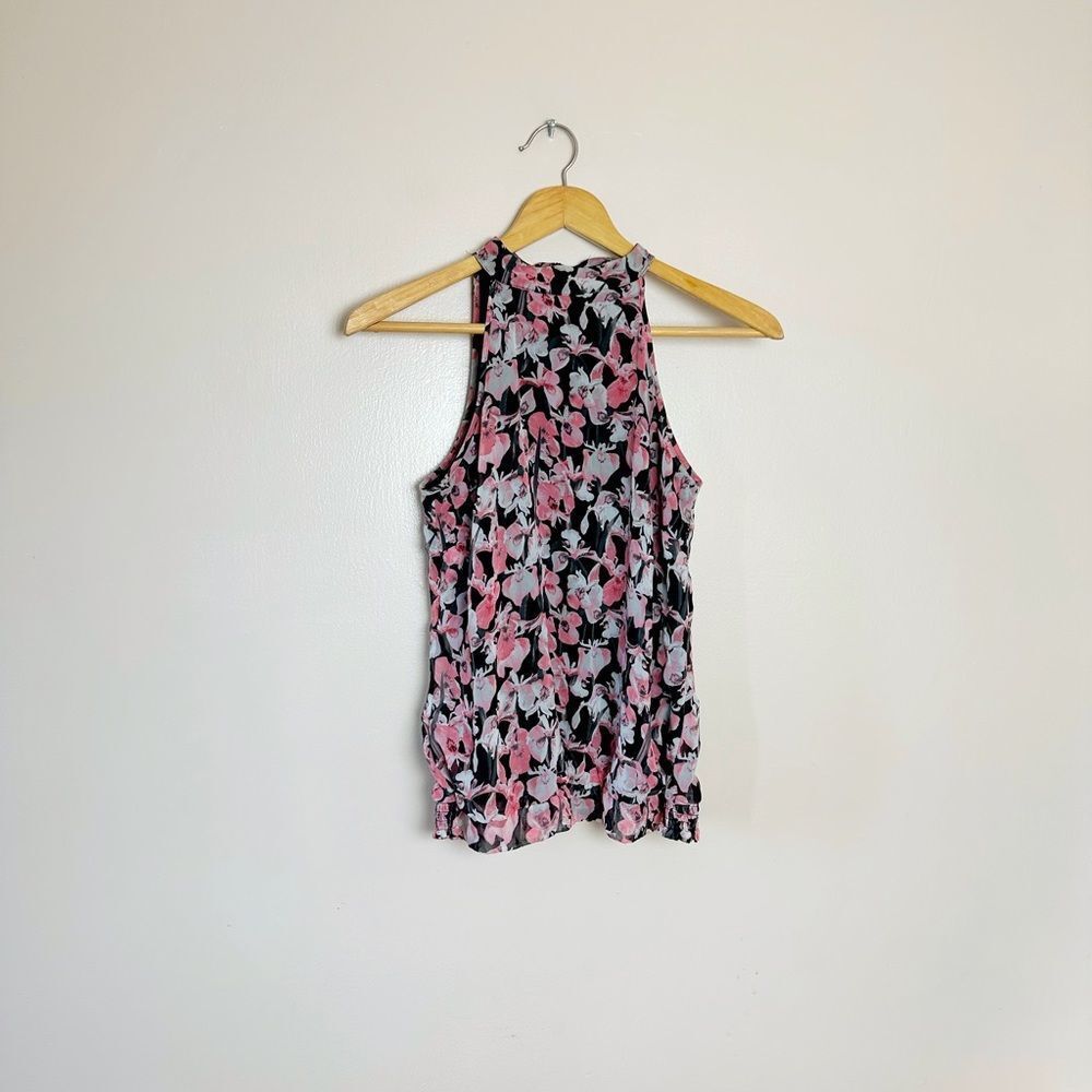 Clearance! Pink Floral Worthington Sleeveless Blouse Size XS EUC